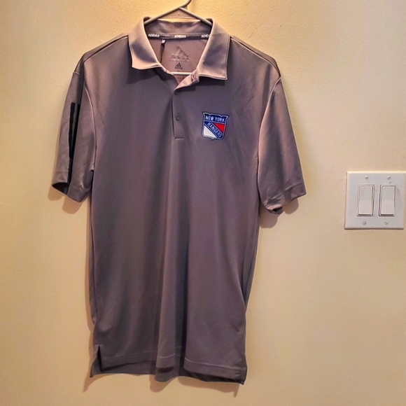 adidas Other - SOLD ! Adidas NY Rangers Gray NWT Polo  Small